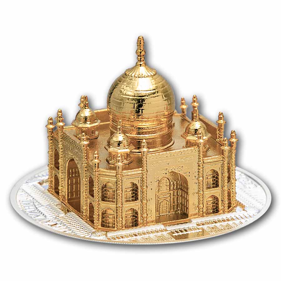 2026 Samoa 3 oz Silver Full Sculpture Taj Mahal Shaped Coin | eBay
